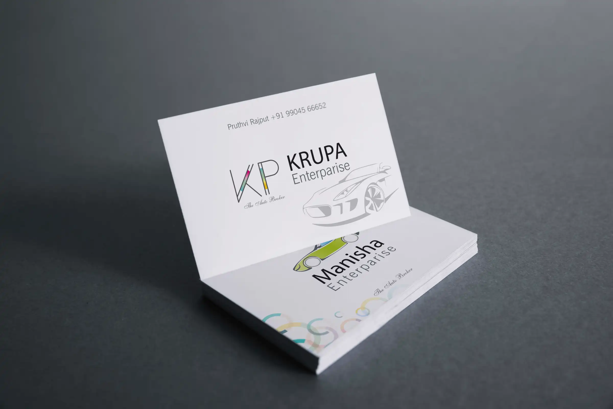 Visiting card design 3 by Laksharc Design, Ahmedabad